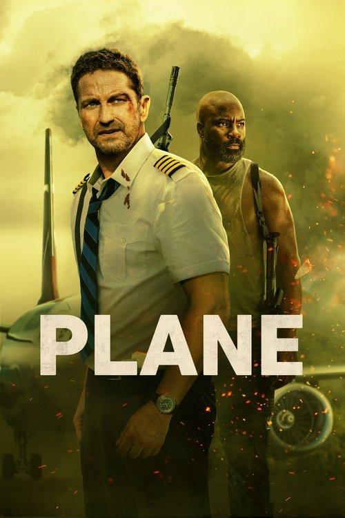 Plane 2023 official movie poster