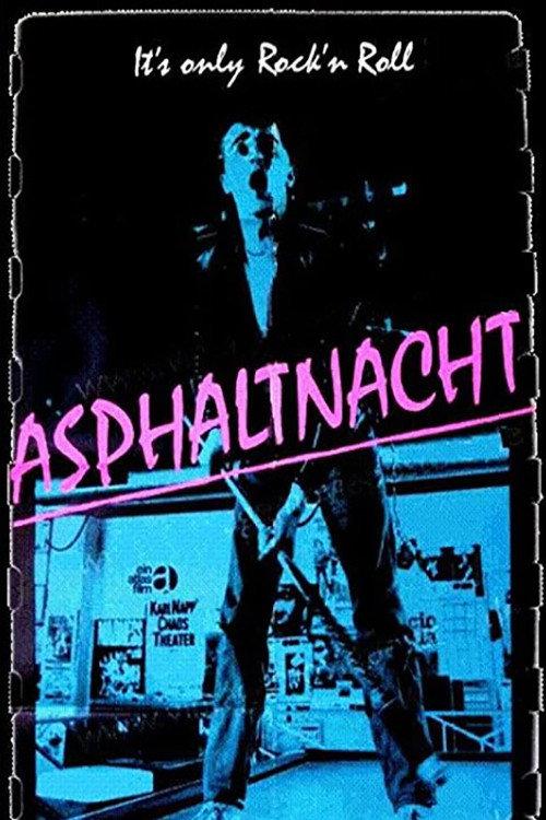 Asphalt Night 1980 official movie poster