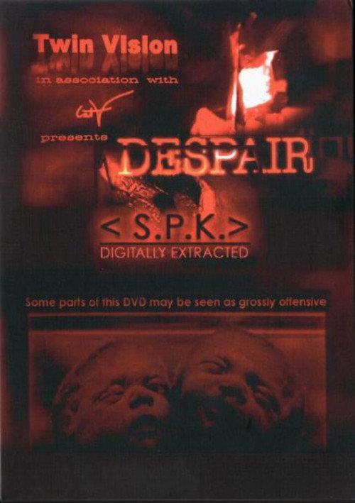 S.P.K. Despair 1982 official movie poster