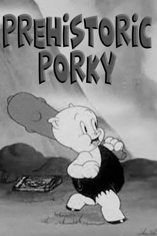 Prehistoric Porky 1940 official movie poster