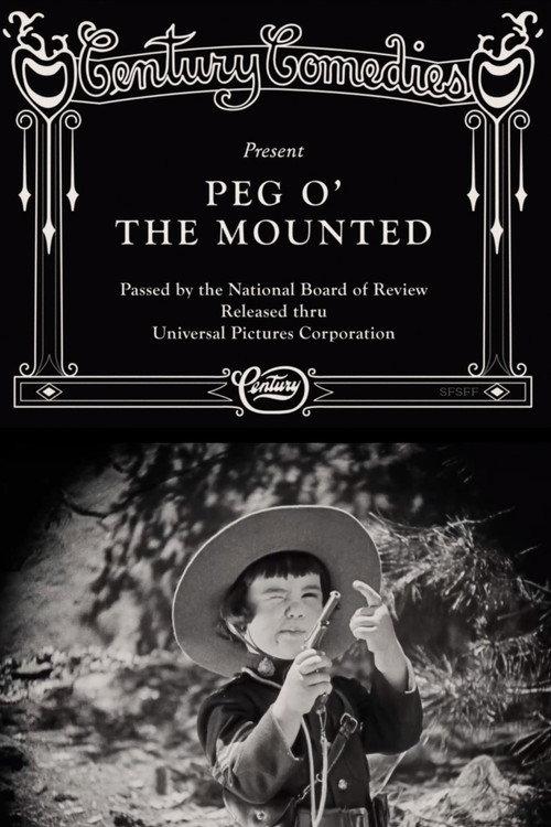 Peg o' the Mounted 1924 official movie poster