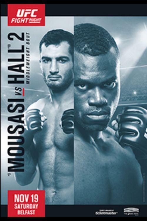 UFC Fight Night 99: Mousasi vs. Hall 2 2016 official movie poster