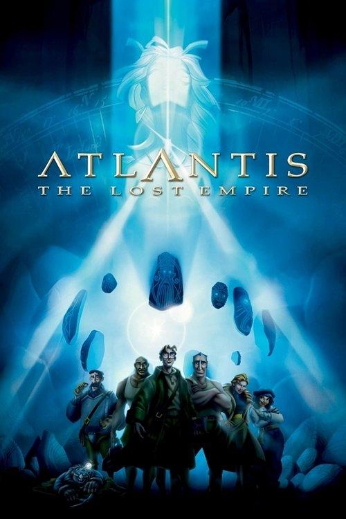 Atlantis: The Lost Empire 2001 official movie poster