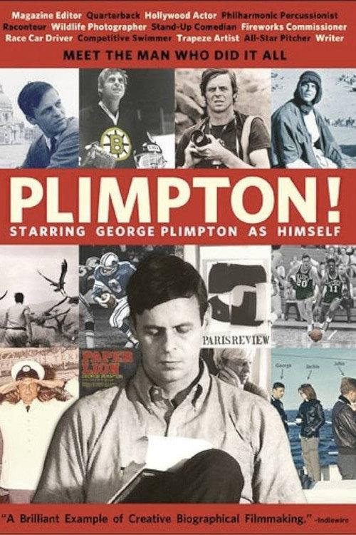 Plimpton! Starring George Plimpton as Himself 2012 official movie poster