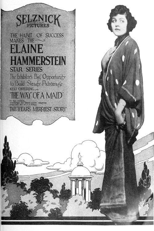 The Way of a Maid 1921 official movie poster