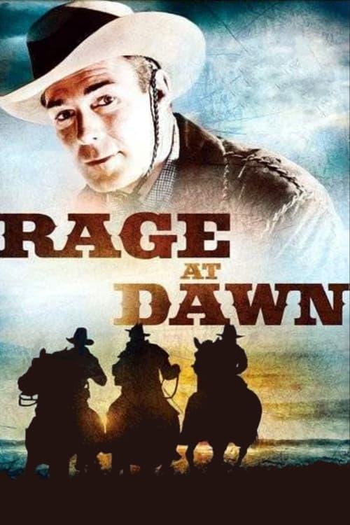 Rage at Dawn 1955 official movie poster