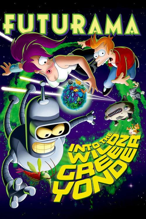 Futurama: Into the Wild Green Yonder 2009 official movie poster