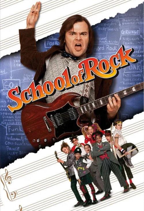 Making of School of Rock official movie poster