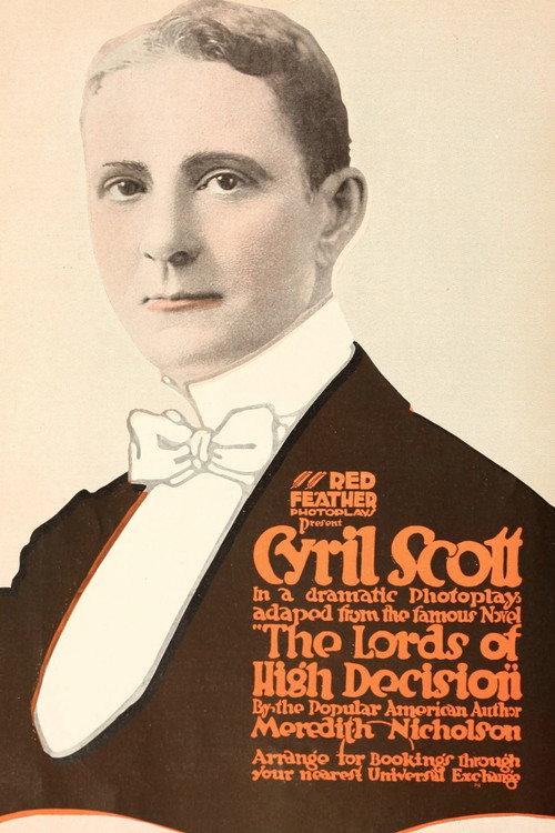 The Lords of High Decision 1916 official movie poster