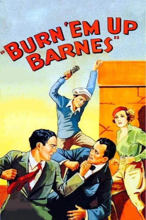 Burn 'Em Up Barnes 1934 official movie poster