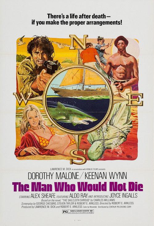The Man Who Would Not Die 1975 official movie poster