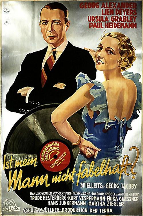 Isn't My Husband Wonderful? 1933 official movie poster