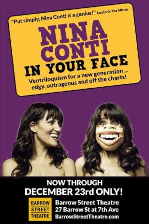 Nina Conti - In Your Face 2021 official movie poster