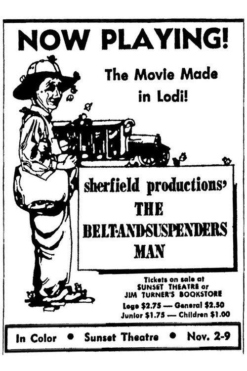 The Belt and Suspenders Man 1969 official movie poster