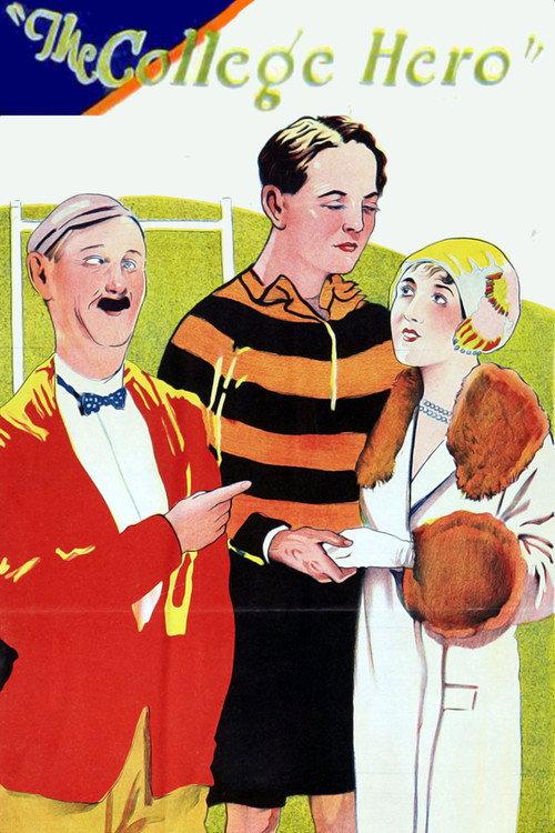 The College Hero 1927 official movie poster