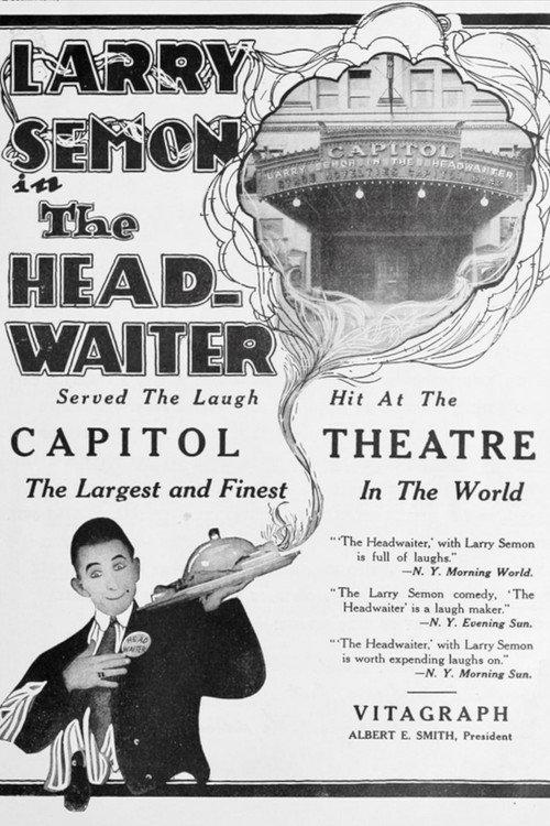 The Head Waiter 1919 official movie poster