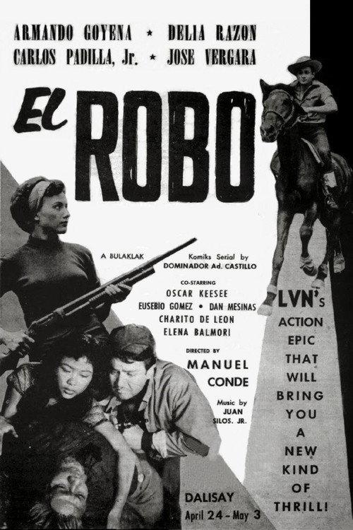 El Robo 1957 official movie poster