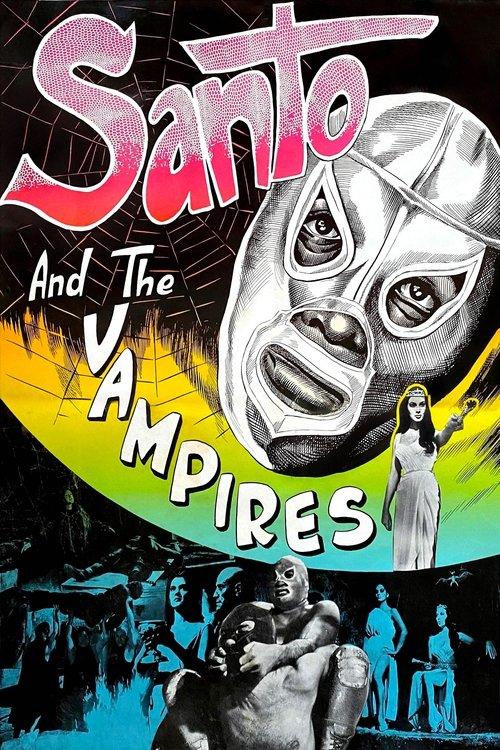 Santo vs. the Vampire Women 1962 official movie poster