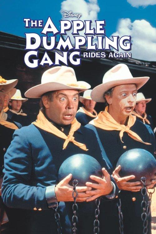 The Apple Dumpling Gang Rides Again 1979 official movie poster