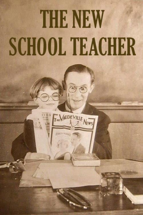 The New School Teacher 1924 official movie poster