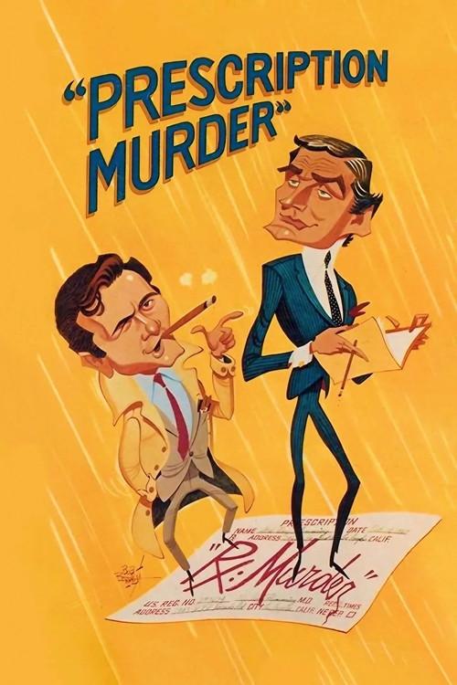 Prescription: Murder 1968 official movie poster