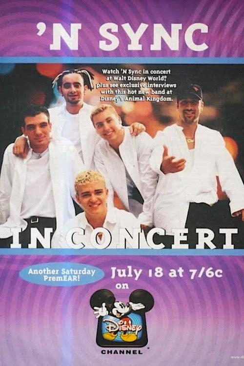 *NSYNC: Disney in Concert 1998 official movie poster