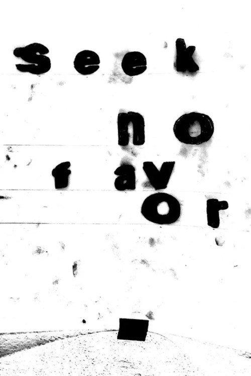 Seek No Favor 2025 official movie poster