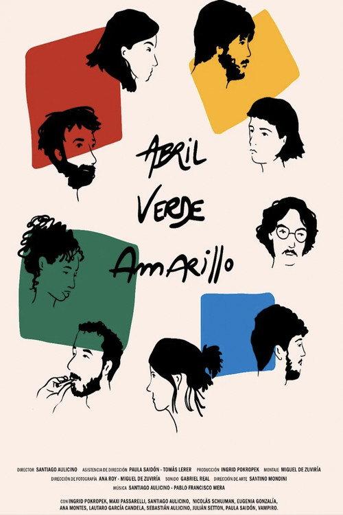 April, Green, Yellow 2023 official movie poster