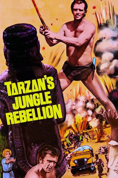 Tarzan's Jungle Rebellion 1967 official movie poster