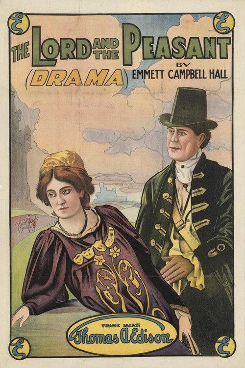 The Lord and the Peasant 1912 official movie poster