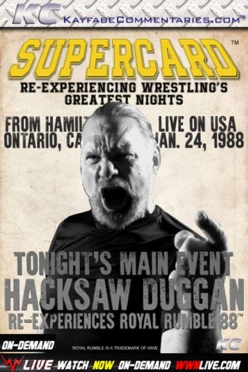 Supercard: Hacksaw Duggan Re-Experiences Royal Rumble ’88 official movie poster