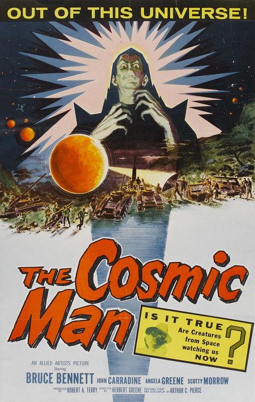 The Cosmic Man 1959 official movie poster