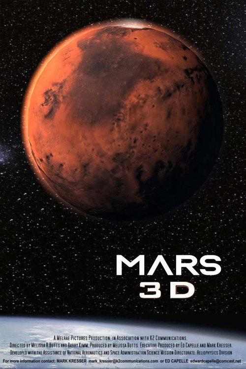 Mars 3D 2004 official movie poster