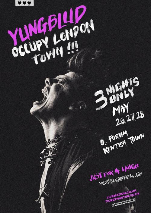 YUNGBLUD LIVE AT BRIXTON ACADEMY 2020 official movie poster