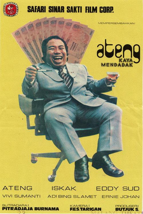 Ateng Kaya Mendadak 1975 official movie poster