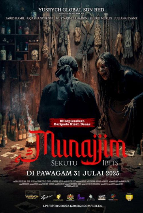 Munajjim: Sekutu Iblis 2025 official movie poster