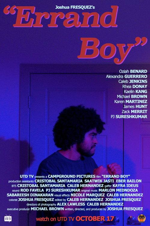 Errand Boy 2025 official movie poster