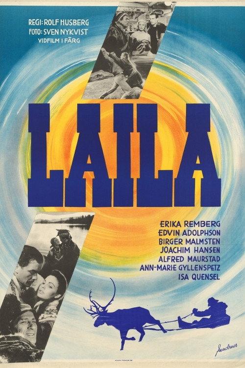 Laila 1958 official movie poster