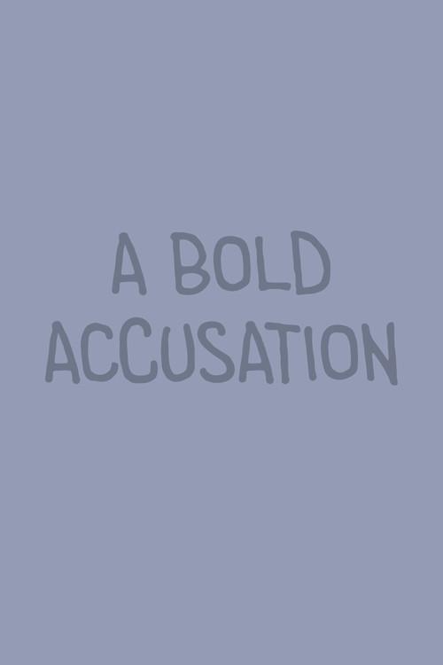 A Bold Accusation 2025 official movie poster