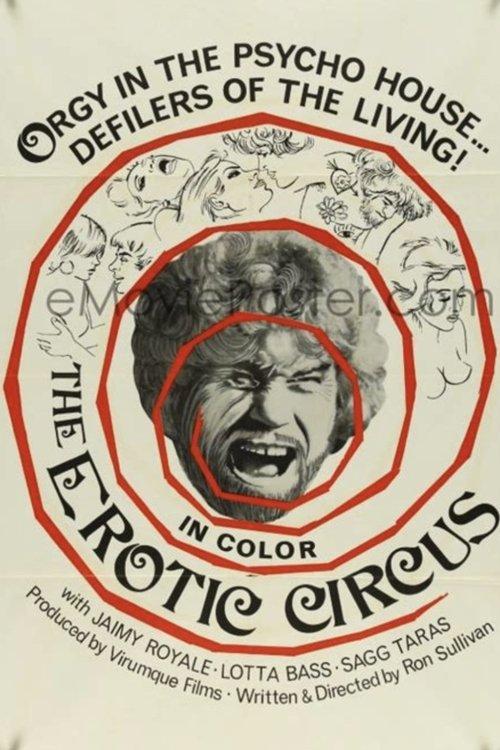 The Erotic Circus 1969 official movie poster