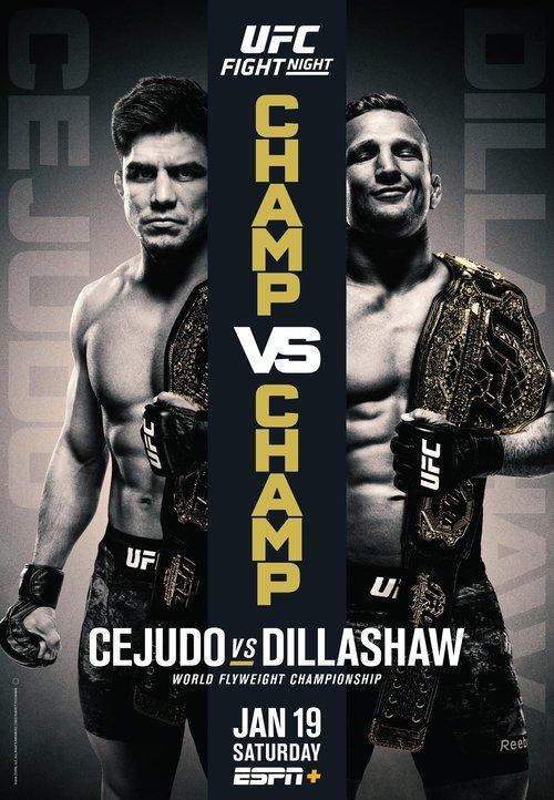 UFC Fight Night 143: Cejudo vs. Dillashaw 2019 official movie poster