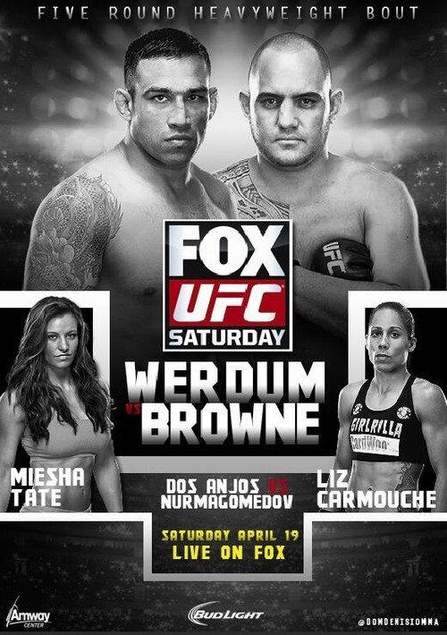 UFC on Fox 11: Werdum vs. Browne 2014 official movie poster