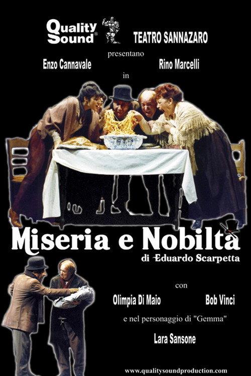 Miseria e Nobilta' 1994 official movie poster