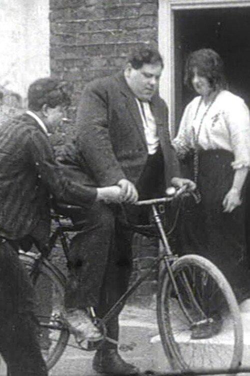 Fat Man on a Bicycle 1914 official movie poster
