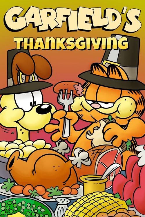 Garfield's Thanksgiving 1989 official movie poster