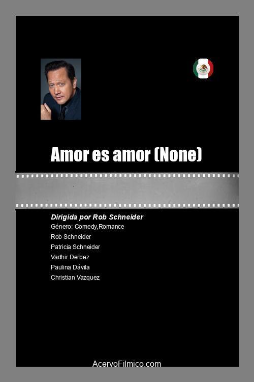 Amor es amor official movie poster