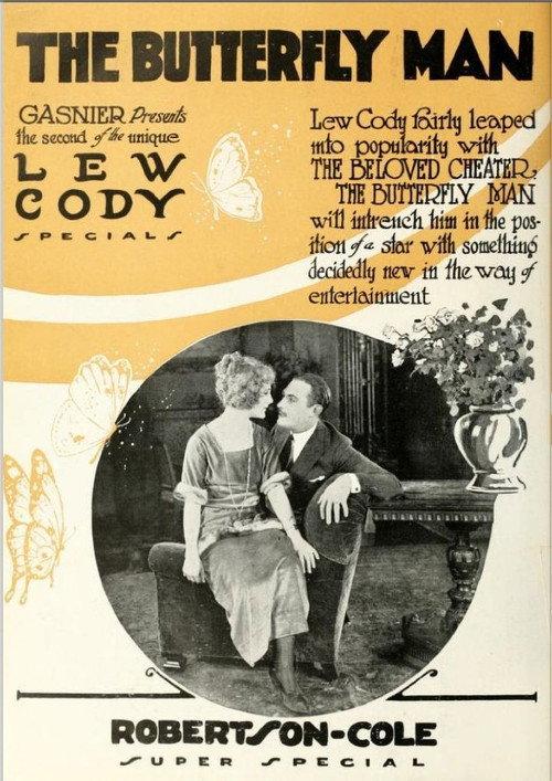 The Butterfly Man 1920 official movie poster