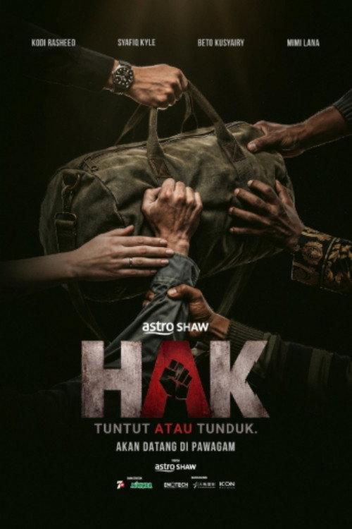 Hak: Tuntut atau Tunduk 2026 official movie poster