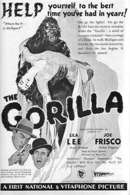 The Gorilla 1930 official movie poster
