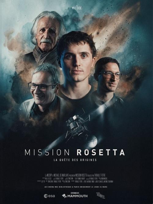 Mission Rosetta - The Quest for Origins 2026 official movie poster